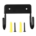 thumbnail image 1 of Ironing Board Hanger Wall Mount Black Ironing Board Holder Storage Wall Rack, 1 of 8