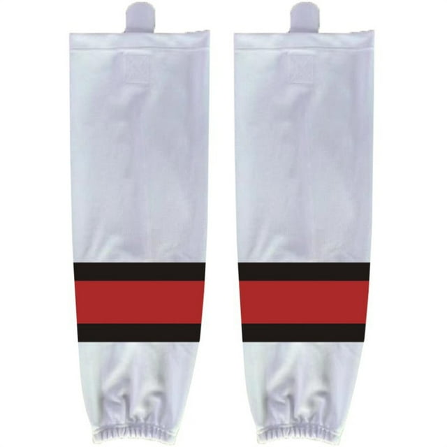 Unisex White Series Team Color Ice Hockey Socks For Youth To Adult