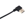 thumbnail image 2 of Kework Usb 2.0 Divisor 30Cm Cable Divisor Usb De Ángulo Izquierdo 2 Puertos Hub Usb 1 Macho A 2 Hembra Divisor De Extensión Cable Tipo Y (Ángulo Izquierdo), 2 of 5