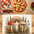 thumbnail image 2 of Joocar Mushroom Forest Design Linen Table Mats Set Of 4 For Home Kitchen Table Decor 12x18 inch, 2 of 5