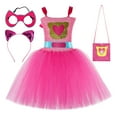 thumbnail image 4 of MEZZALL Kids Cartoon Dress Sets For Performance Fairy Party Outfits Elegant Court Style Tutu Skirts Comfort Dailywear, 4 of 7