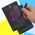 thumbnail image 4 of YLSHRF Tablette d'Écriture LCD Tablette de Dessin 3+ Ans Portable Rose Bleu Noir, 4 of 7