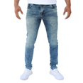 thumbnail image 1 of Pantalón de mezclilla stretch John Silver  Corte skinny Color azul verdoso batik, 1 of 3