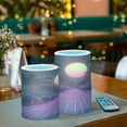 thumbnail image 3 of Yayeee Flameless Candles with Remote Flickering Battery Operated Multi Color Changing, Black Neon Road, 3 of 7