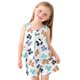 thumbnail image 5 of Conjunto de Pantalones Cortos de Verano para Niñas con el Top sin Mangas, Dos Piezas de Uso Casero, Vestido Corto de Verano, 5 of 5