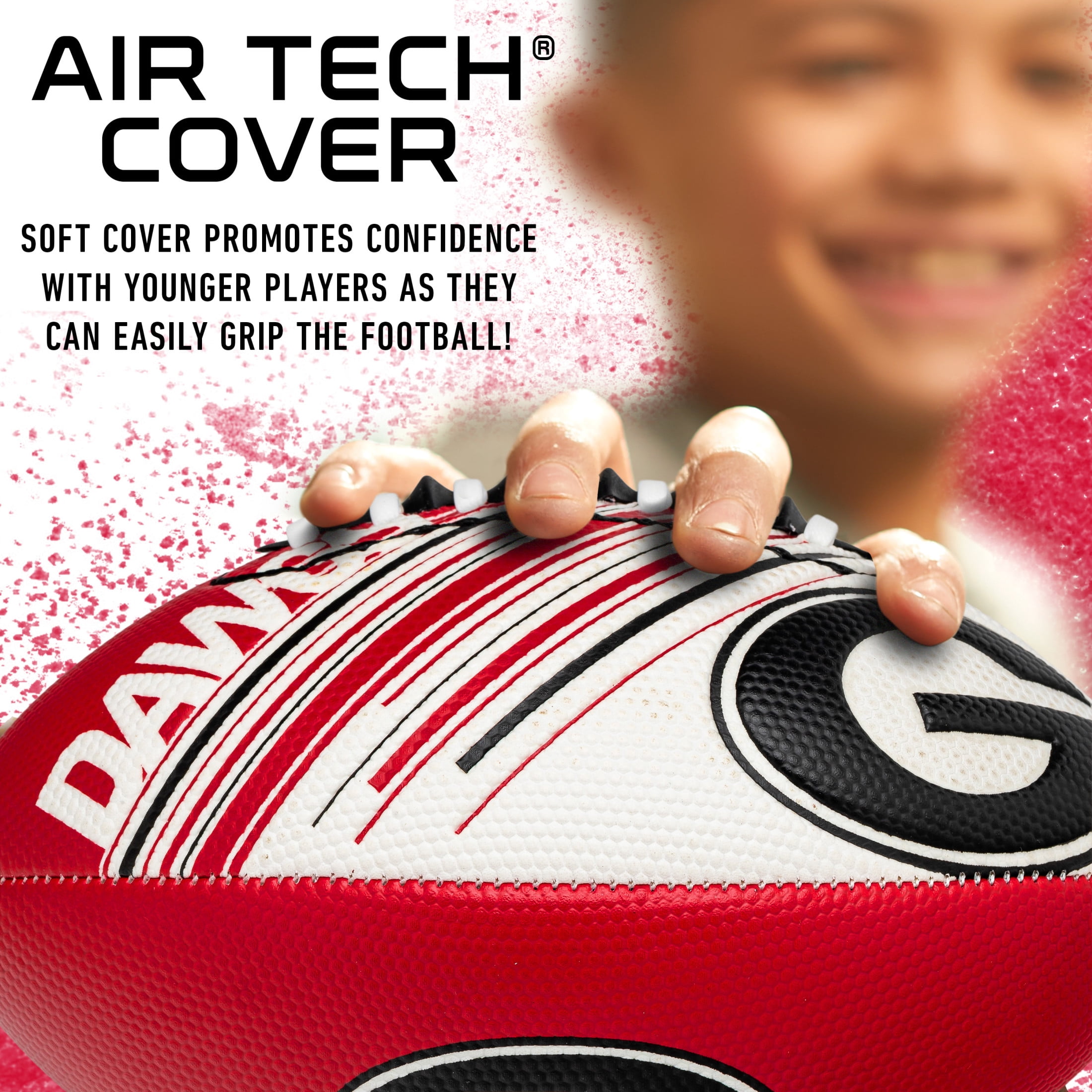 Franklin Sports NCAA Foam Mini Football - 8.5" - Georgia Bulldogs