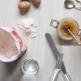 thumbnail image 3 of Spatula Stainless Steel Spatula Set - 3 Pcs Straight Spatulas with 1 Angled Spatula, Cake Knife & Cake Knife, Cake Accessories, Icing Spatula Set for, 3 of 5