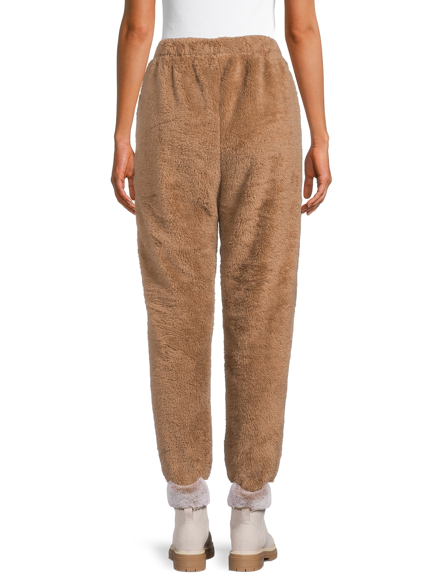 Self Esteem Juniors Faux Sherpa Joggers