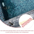 thumbnail image 5 of Nivel de agua Pegatina Nivel de agua Gaguín Autoadhesivo La piscina de la piscina del agua de medidor de medición, 5 of 5