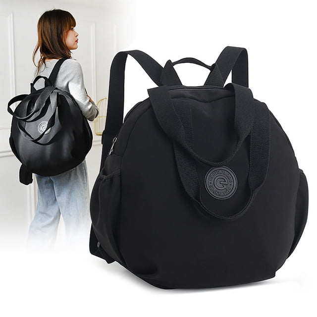 Mochila Bolso de hombro de tela | Repelente al agua y resistente al desgaste | Bolsa de viaje y cercanías de gran capacidad | Bolso portátil multifuncional | 1 paquete de tela duradera de moda