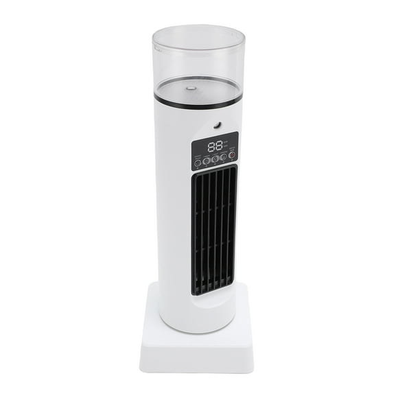 Ventilateur Tour de Bureau, Ventilateur de Climatisation Puissant Refroidissement Minuterie 6 Heures Alimenté par USB pour Table à Manger