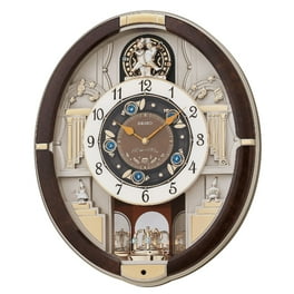 Seiko melodies in motion clock 2019 featuring 13 blue & red swarovski crystals sale