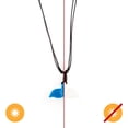 thumbnail image 2 of Collier Changeant de Couleur - Queue de Baleine - Blanc à Bleu par DeSol pour Femmes - 1 Pce Collier, 2 of 2