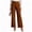 Brown, variant on Wide Leg Dress Pants for Women, High Waist Stretch Work Slacks with Pockets, XS-2XL