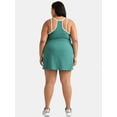 thumbnail image 2 of Athletic Works Women's and Women's Plus ButterCore Tipped Tennis Dress, Sizes XS-4X, 2 of 3