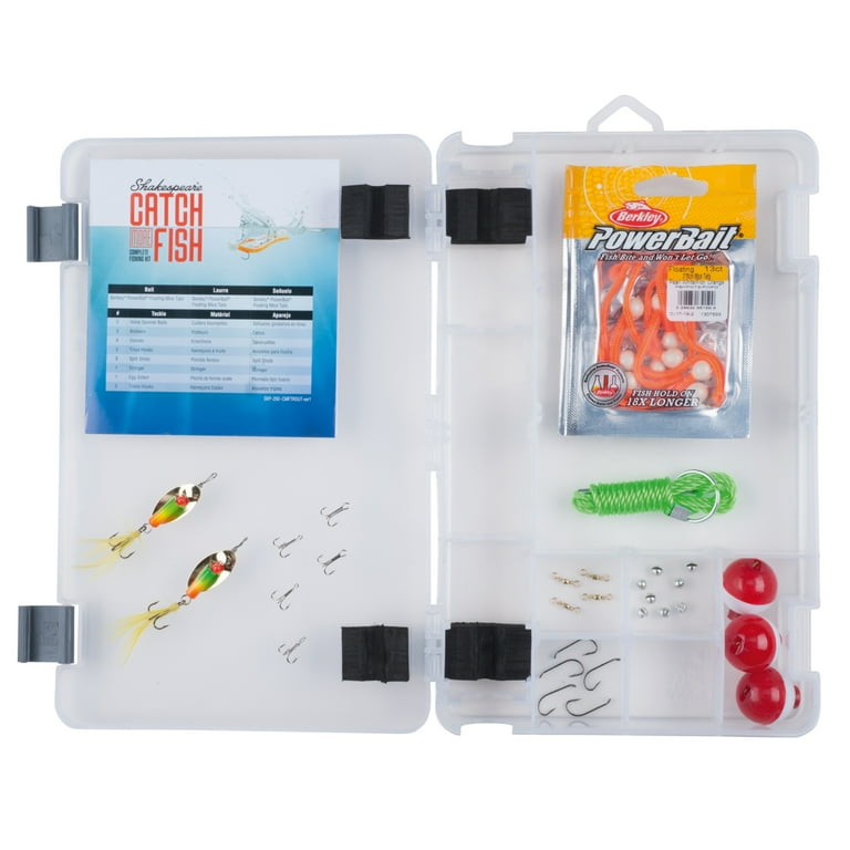 Shakespeare Catch More Kit de pêche pour pêche