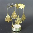 thumbnail image 1 of Hot Spinning Rotary Metal Carousel Tea Light Candle Holder Stand Light  Gift, 1 of 2