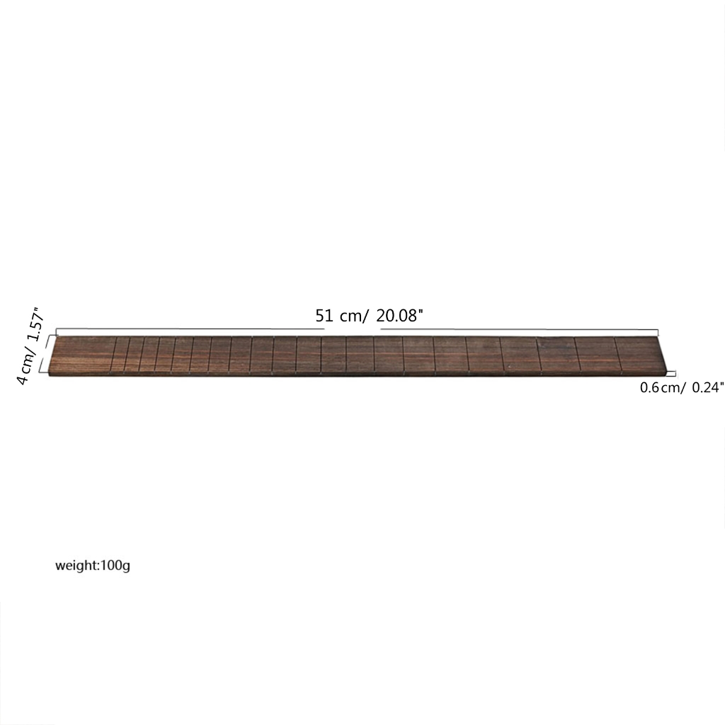 Yokua Guitar Fingerboard Replacement 21 fret Electric Guitar Rosewoods Fingerboard