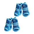 thumbnail image 2 of Mesh Breathable Dog Shoes Sandals Non Slip Paw Protectors Adjustable Girls Female,For Small Pet Cat Puppy , Footwear, Easy Wear Boots For Pets Pet Supplies, 2 of 7
