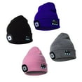 thumbnail image 4 of Gorro con Bluetooth, auricures inalámbricos, gorro LED de punto de invierno para mujeres, hombres, adolescentes, , niñas, deportes al aire libr Negro Sunnimix Sombrero de música caliente de invierno, 4 of 6