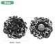 thumbnail image 3 of Broches y pines de flores de rosa para mujeres, pines de solapa de 4 pulgadas, delicadas flores de camelia de tela de satén [10cm, gris], 3 of 7