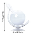 thumbnail image 4 of Weather-Station Storm-Glass Forecaster Weather Barometer50ml Glass Stylish Decoration & Hangs Diy Craft Decoration Fade Resistant Table Centerpiece Long Lasting Indoor Outdoor Decor Wall Decor, 4 of 9
