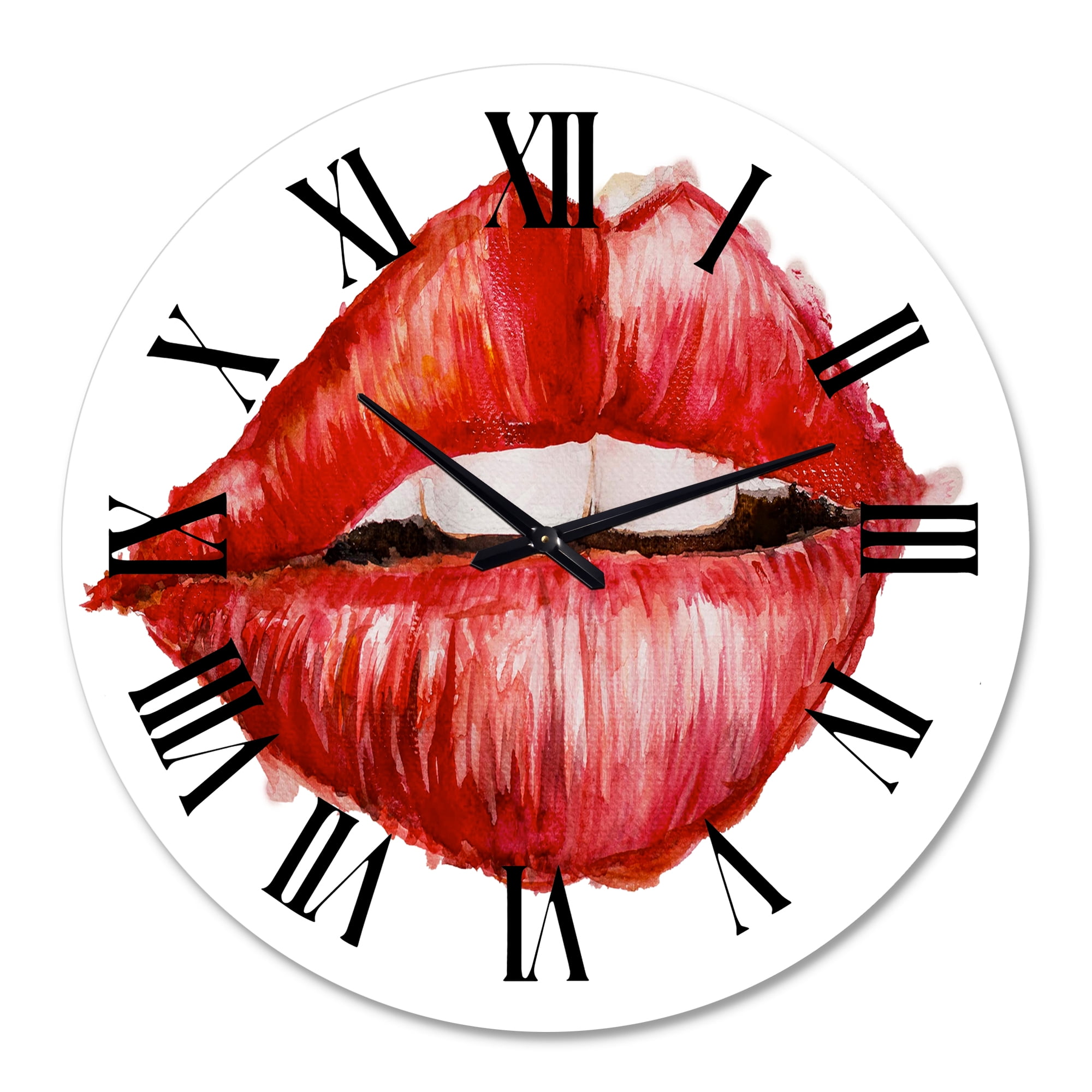 Designart 1 in Modern,Contemporary Wall Clock