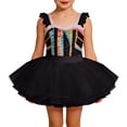 thumbnail image 3 of WOYY Toddler Girls Ballet Dance Tutu Skirt Layered Flared Party Performance Skirt, Sizes 3-4, 3 of 3