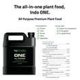 thumbnail image 3 of Indo ONE - All Purpose Premium Liquid Plant Food. Great for all Indoor Houseplants, Outdoor Gardens, Flowers, Vegetables, Trees & Shrubs, 3 of 3