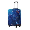 thumbnail image 2 of Daiia Deep Sea Glowing Fishes Luggage Cover, Thickened Washable Travel Luggage Covers, Elastic Unique Baggage Covers for 18-20 inch Luggage-Small, 2 of 9