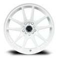 thumbnail image 1 of RTX (R-Spec) 081103 Stag Blanc Satiné 17x8 5x100/114.3 ET35 CB73.1, 1 of 1