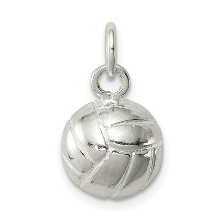 Charm Silver Sports Jewelry Band - 925 Sterling Silver Volleyball Pendant Charm Necklace Sport Fine Jewelry Ideal Gifts For Women Gift Set From Heart