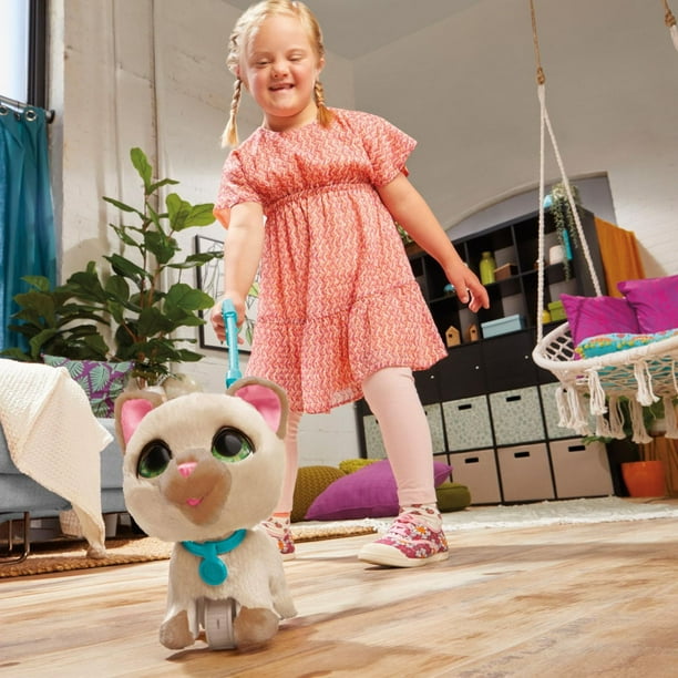 furReal Walkalots Big Wags Walking Kitty Toy for Kids Ages 4+