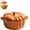Orange-B, variant on Pumpkin Dutch Oven Pot, Pumpkin Pot with Lid, 4-Quart Cookware Set, Serves 3-5, Heavy-Duty Cookware for Braising, Stews, Roasting, Halloween and Thanksgiving Decor Gift
