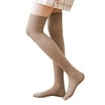 thumbnail image 5 of Dyfzdhu Women Winter Thickening Thermal Medium Length Over Knee Socks Thermal Sock High The Knee Lightweight Cotton Socks, 5 of 5