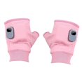thumbnail image 3 of Guantes calefactables recargables para invierno, ideales para senderismo, esquí y ciclismo. Rosa, 3 of 9