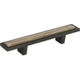 thumbnail image 3 of Atlas Homewares 231 Spa 3" Center To Center Bar Cabinet Pull - Black, 3 of 7