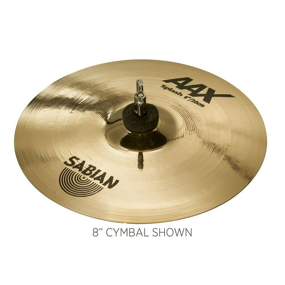 Sabian AAX 6" Splash Cymbal - Brilliant Finish