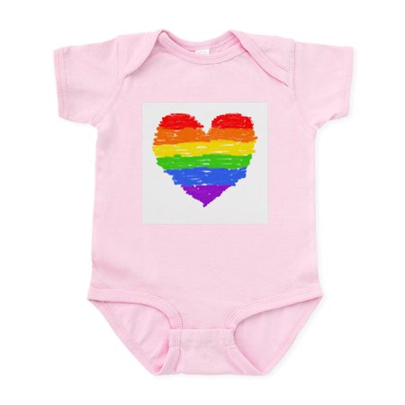 

CafePress - Proud Love Infant Creeper - Baby Light Bodysuit Size Newborn - 24 Months