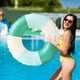 thumbnail image 4 of Flotadores de piscina de PVC salvavidas reutilizables para niños convenientes para fiestas en la playa, 4 of 7