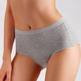 thumbnail image 3 of 3 piezas calzoncillos de algodón para la dama transpirable calzoncillos sanitarios femeninos menstruales cómodos, 3 of 5