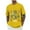 Yellow, variant on ZQUUVOU Men's T-Shirt Crew Neck Casual Printed Sports Short Sleeve Shirts (Army Green,M)