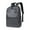 Gray, variant on Nylon Not Wet Water Large Capacity Backpack Laptop Bag Men Business Travel Backpack Student School Bag Suitable for School Work Business Trip and Travel Office Supplies