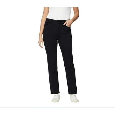 Buffalo Women's High-Rise Straight Leg Jean (Black, 22)