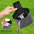 thumbnail image 4 of Haosy Space Gray Golf Mallet Putter Cover Strong Magnetic Leather Golf Club Headcover Closure, 4 of 7