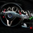 thumbnail image 3 of Paddle Shift Extensions Compatible With Benz For S-class Cla Cls W218 C117 W222 2012-2017 Aluminum Alloy Steering Wheel Shift Paddle Extension Shifter, 3 of 5