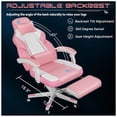 thumbnail image 3 of Open Box Meilocar Adjustable Gaming Chair w/Footrest, Massage Lumbar Support, 3 of 5