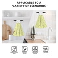thumbnail image 4 of Disketp Cute Frog3 Hanging Kitchen Towel Tie Towels Tea Bar Dish Cloths Dry Towel for Laundry Room Decor (18*14in), 4 of 7