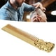 thumbnail image 4 of Peine de aleación de zinc, siéntase cómodo Peine de barba de aleación de zinc ligero para hombres para peluquería ANGGREK  Otros, 4 of 8