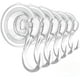 thumbnail image 1 of ganchos de ventosa, pequeños, transparentes y resistentes, con ganchos, para ventanas y puertas de cristal, extraíbles, reutilizables., 1 of 9